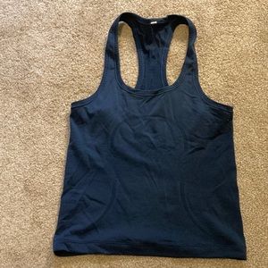 Lululemon Swiftly Tank - Racer Length Navy Blue